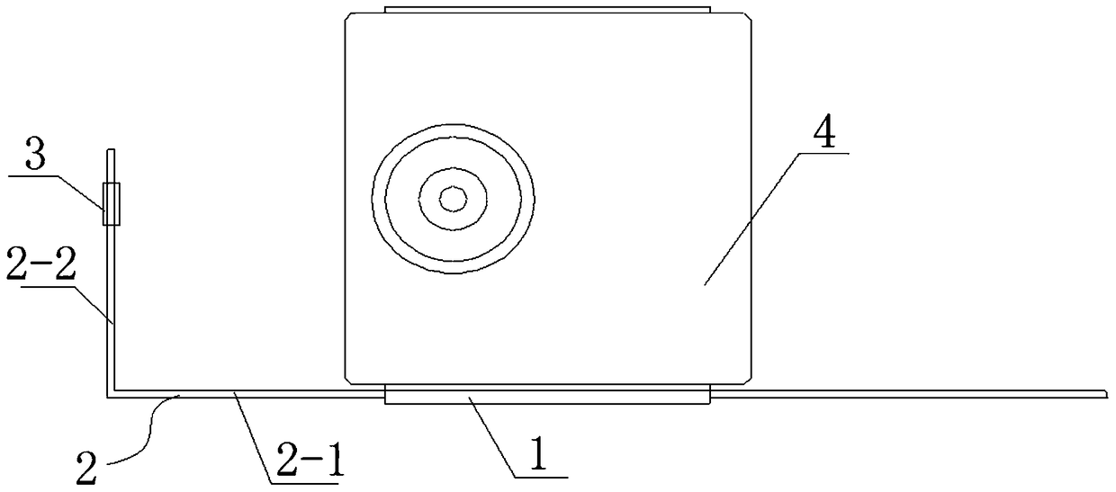 A defect location device for ultrasonic testing