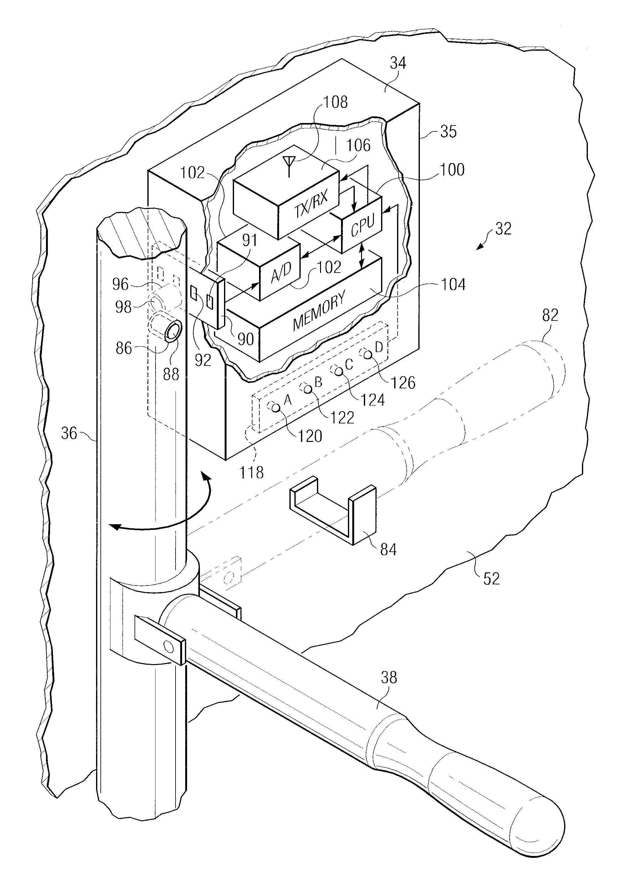 Latch Monitoring Apparatus for a Shipping Container Door