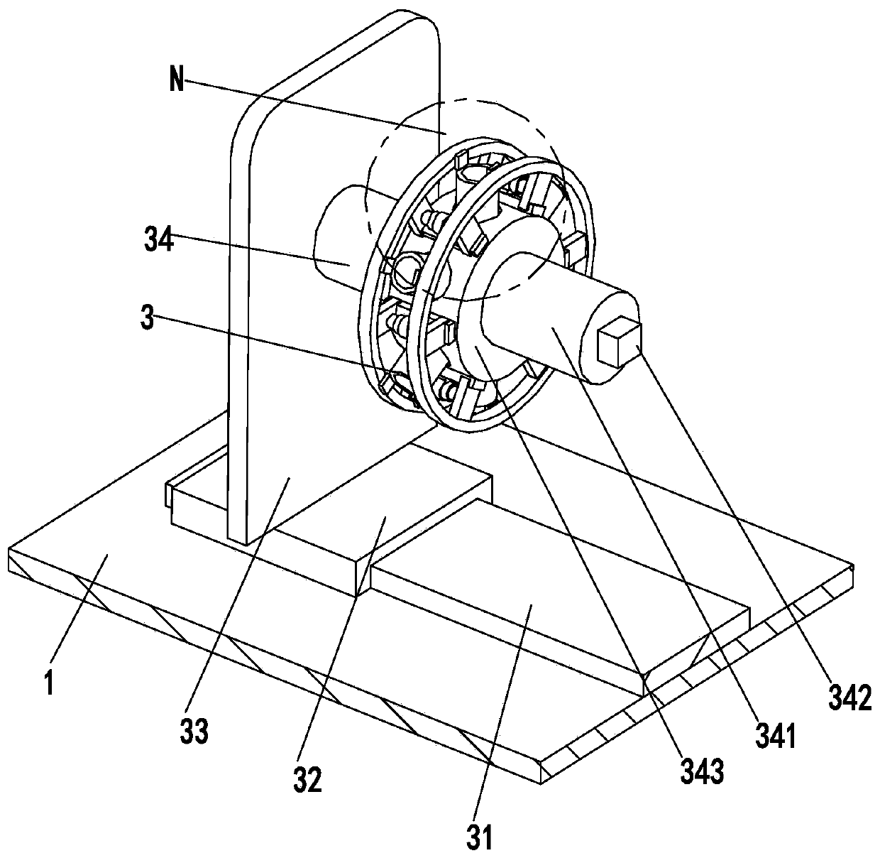 A medical test tube automatic processing device