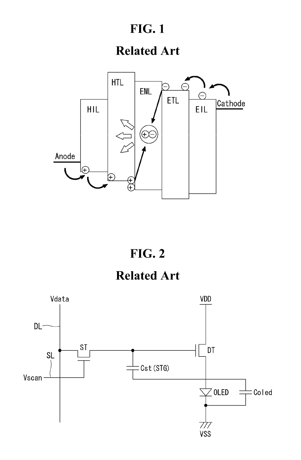 Organic light emitting diode display having high luminescence