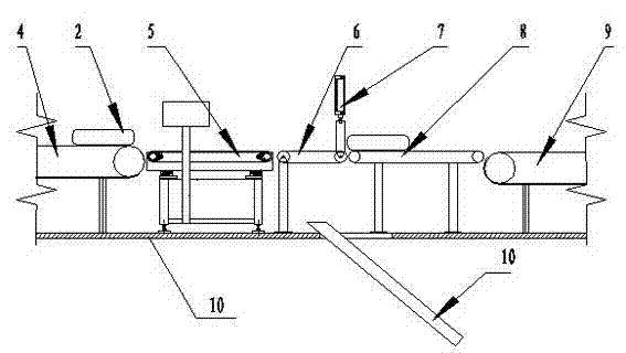 Sacked cement loading system with check-weighing function