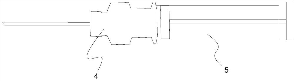 Device for preparing injection type autologous i-PRF and preparation method