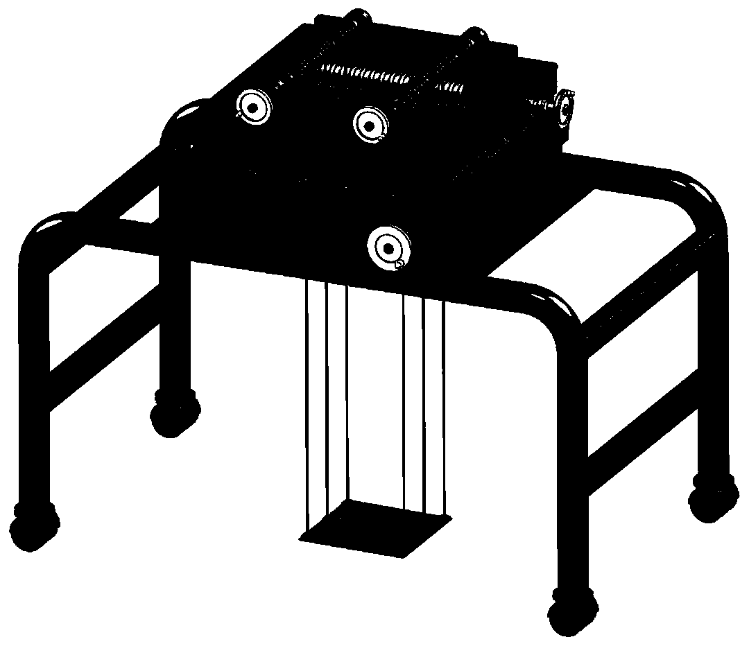 A kind of modal experiment platform and using method thereof