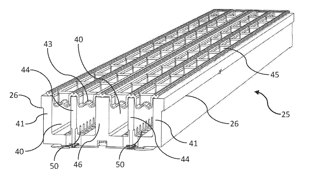 Printhead chip array having dummy color channel