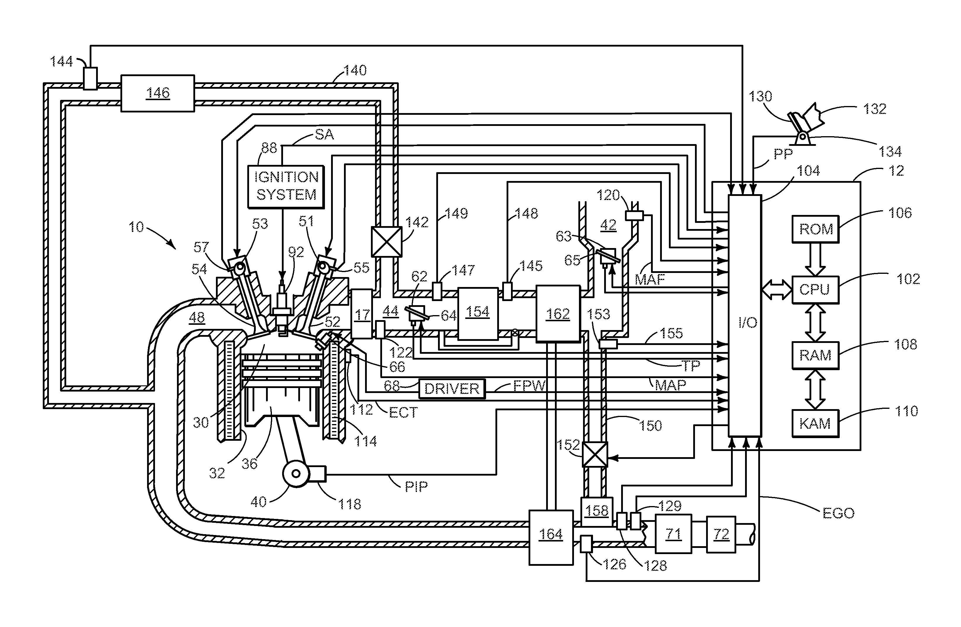 Method for heating the combustion air of an internal combustion engine, and internal combustion engine for carrying out a method of said type