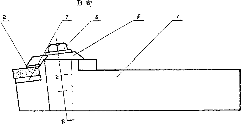 Multiple duplicatus grinding type turnable cutter