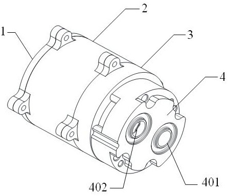 Disc type electronic oil pump