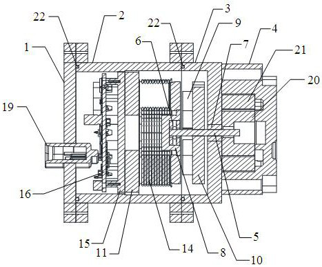 Disc type electronic oil pump