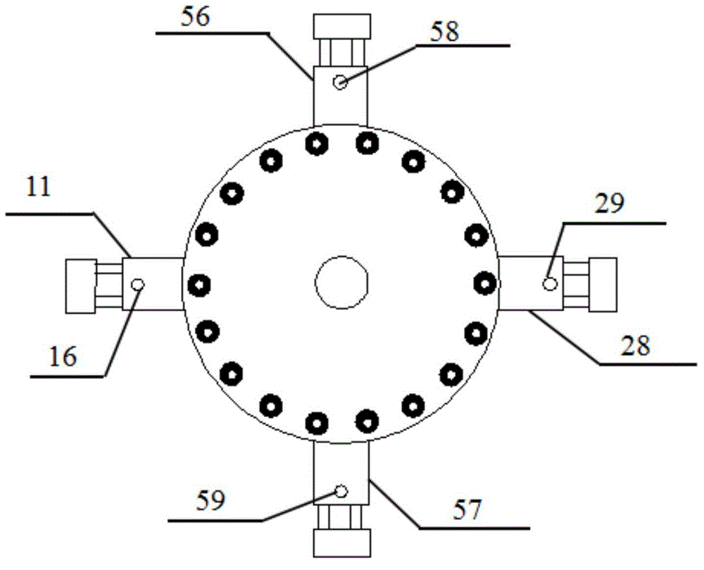 Multidimensional-loading and unloading multiphase porous media strong-coupling damage and porous flow experimental system and method