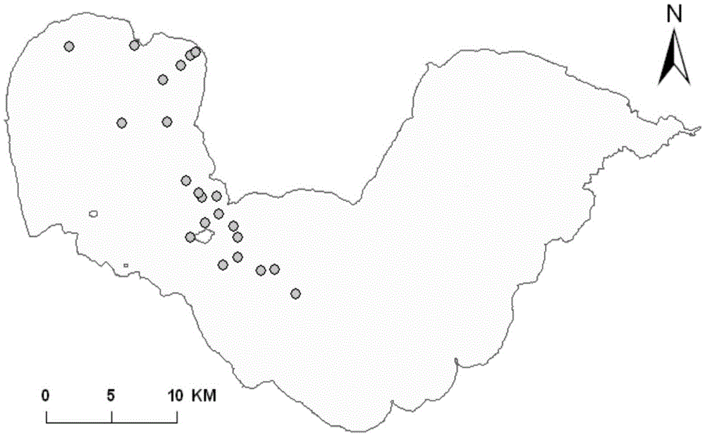 Local wind speed condition based discrimination method of vertical distribution pattern of Microcystis flos-aquae in the large shallow lake