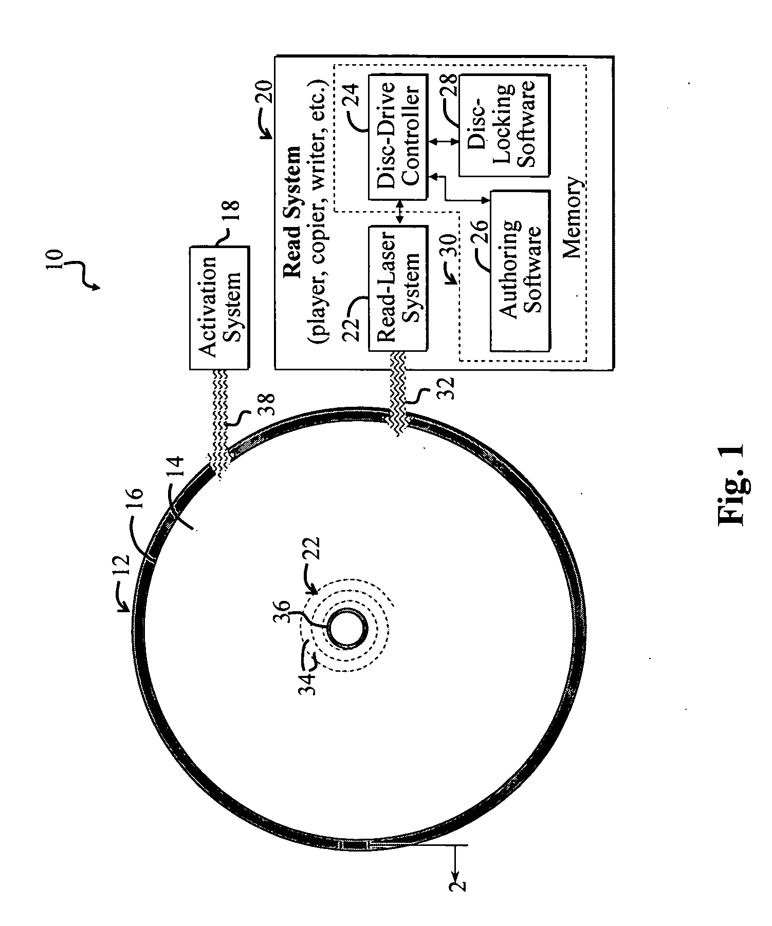 Selectively enabling playback of content on an optical medium