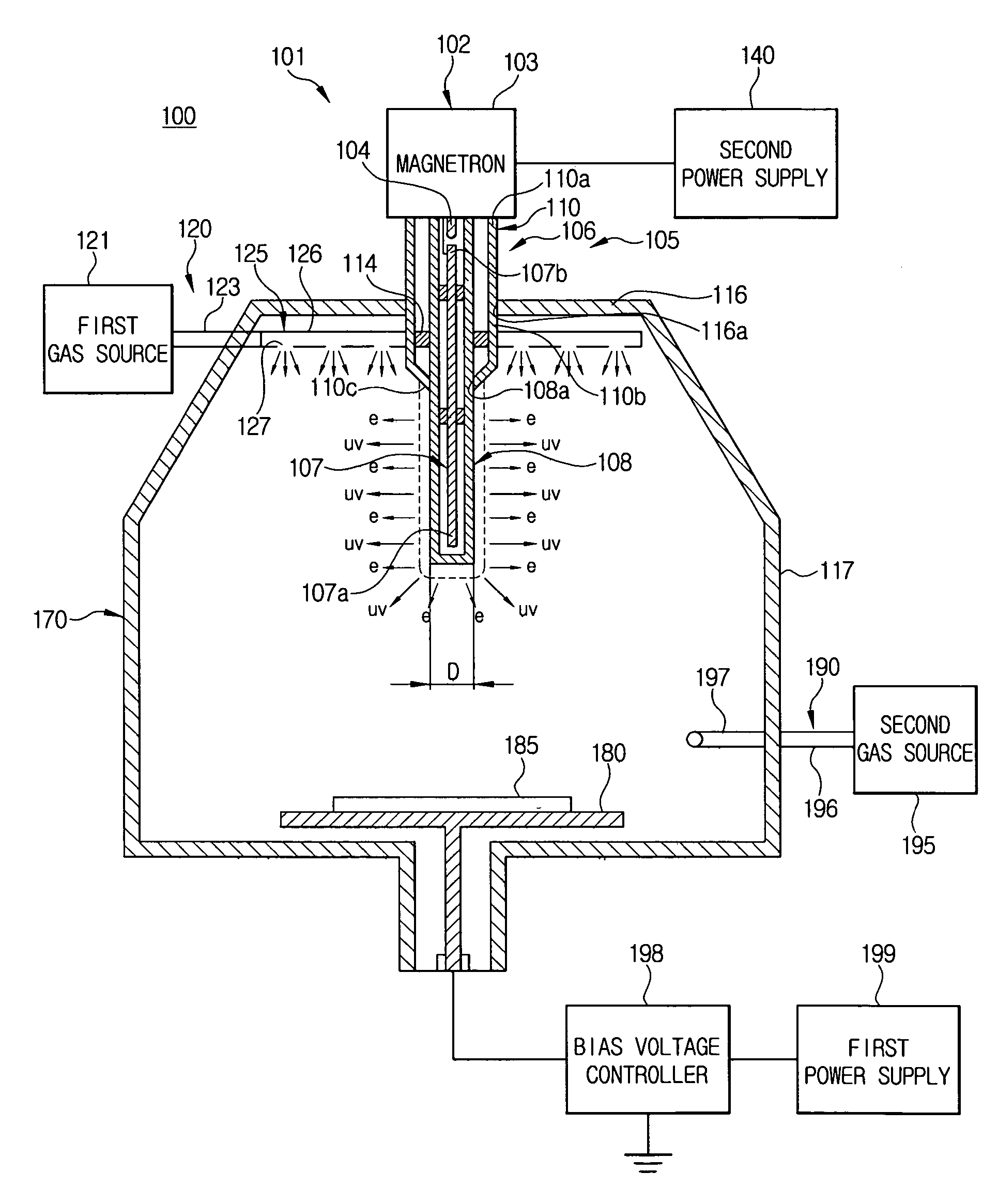 Microwave resonance plasma generating apparatus and plasma processing system having the same