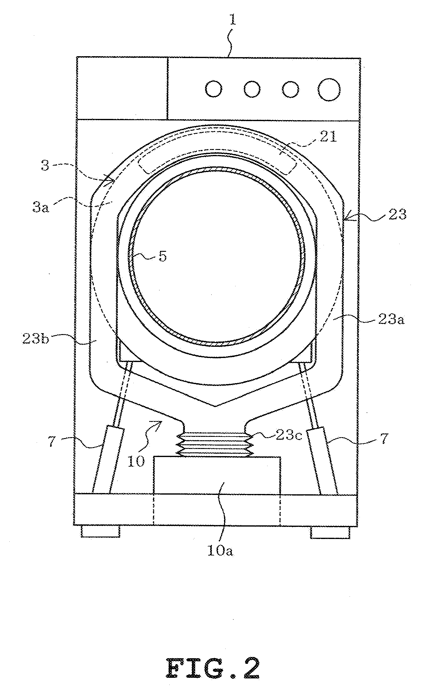 Drum type washing-drying machine