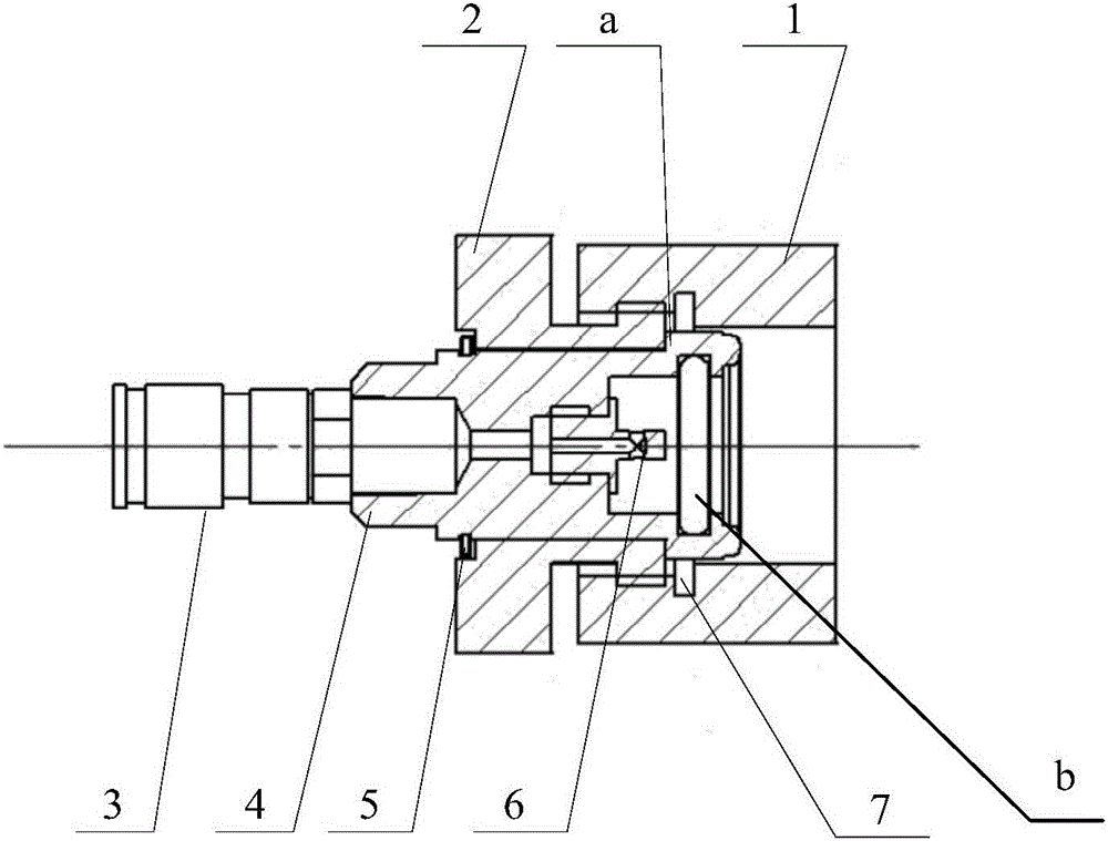 Gas-taking joint and online gas-taking method