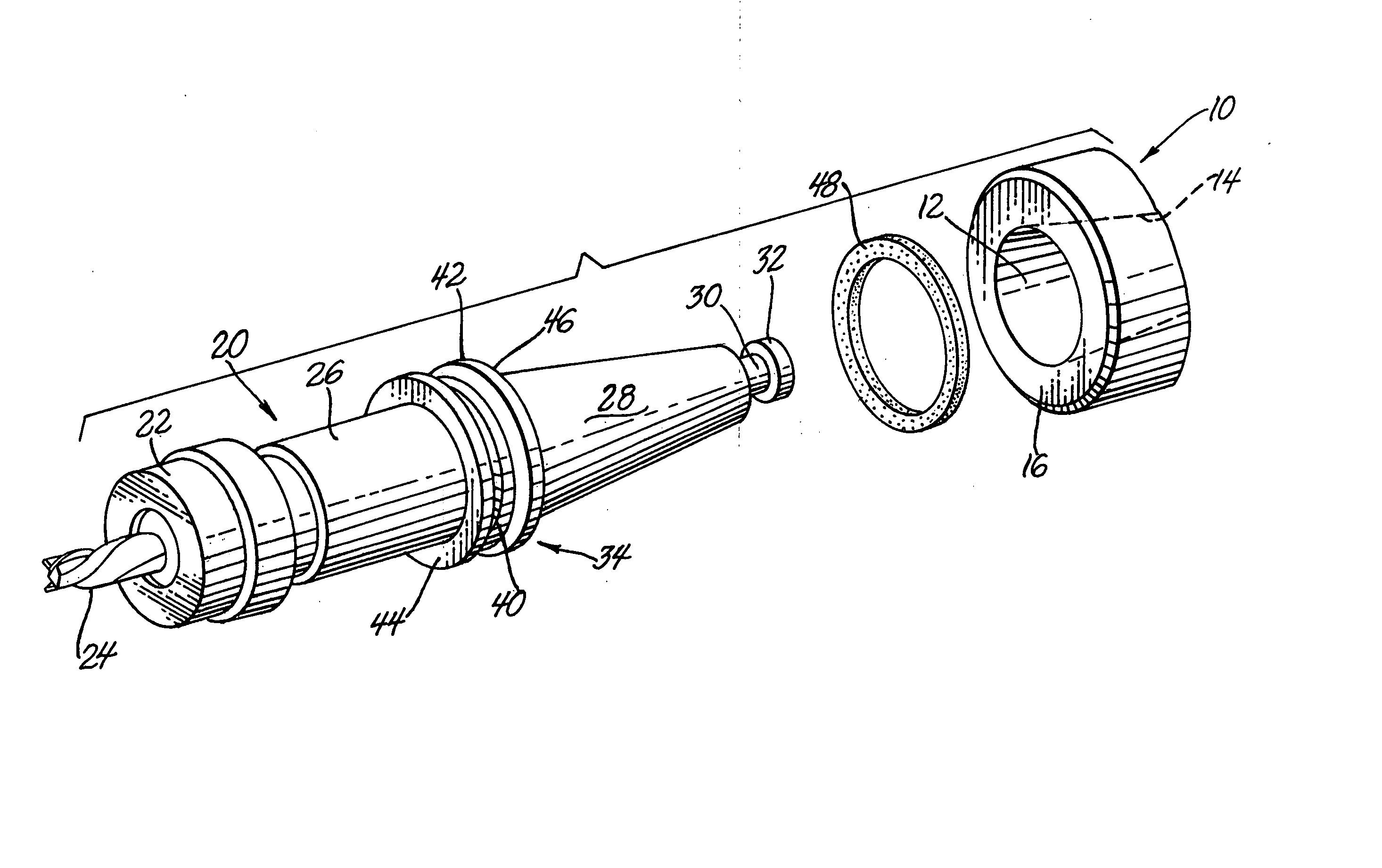 Spacer adapter for toolholders