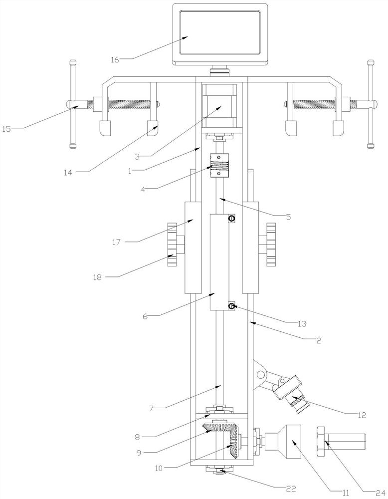 A visual quick wrench for limited space