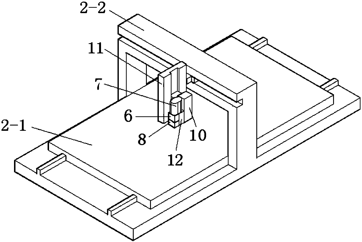 A kind of exposure method of direct writing screen plate making equipment