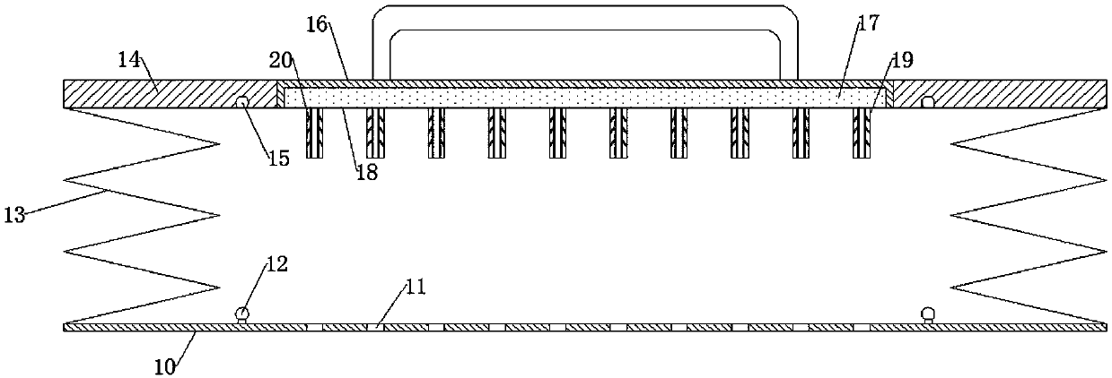 Anti-fog chemical liquid transport robot