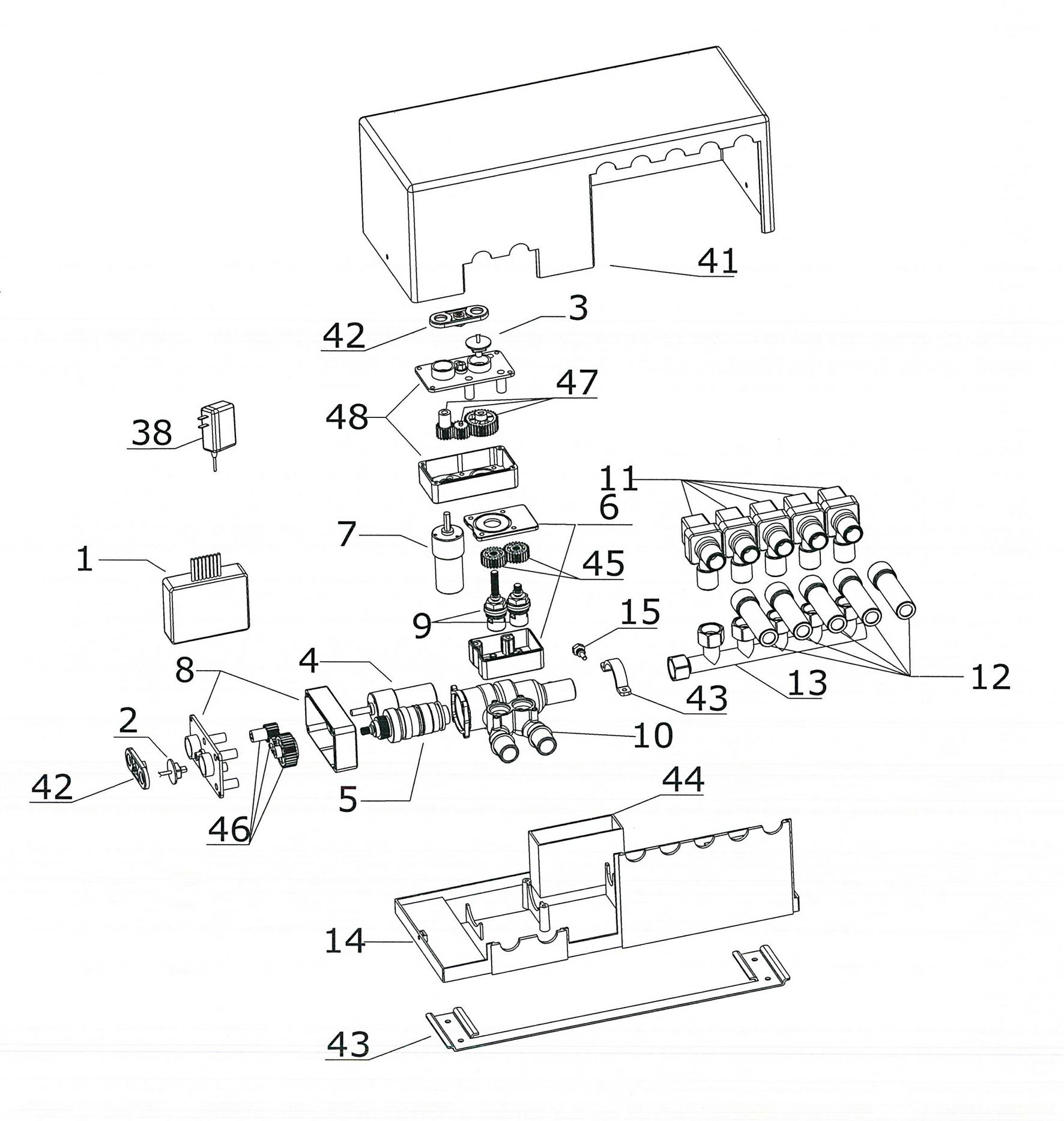 Novel intelligent numerical-control constant-temperature bath device