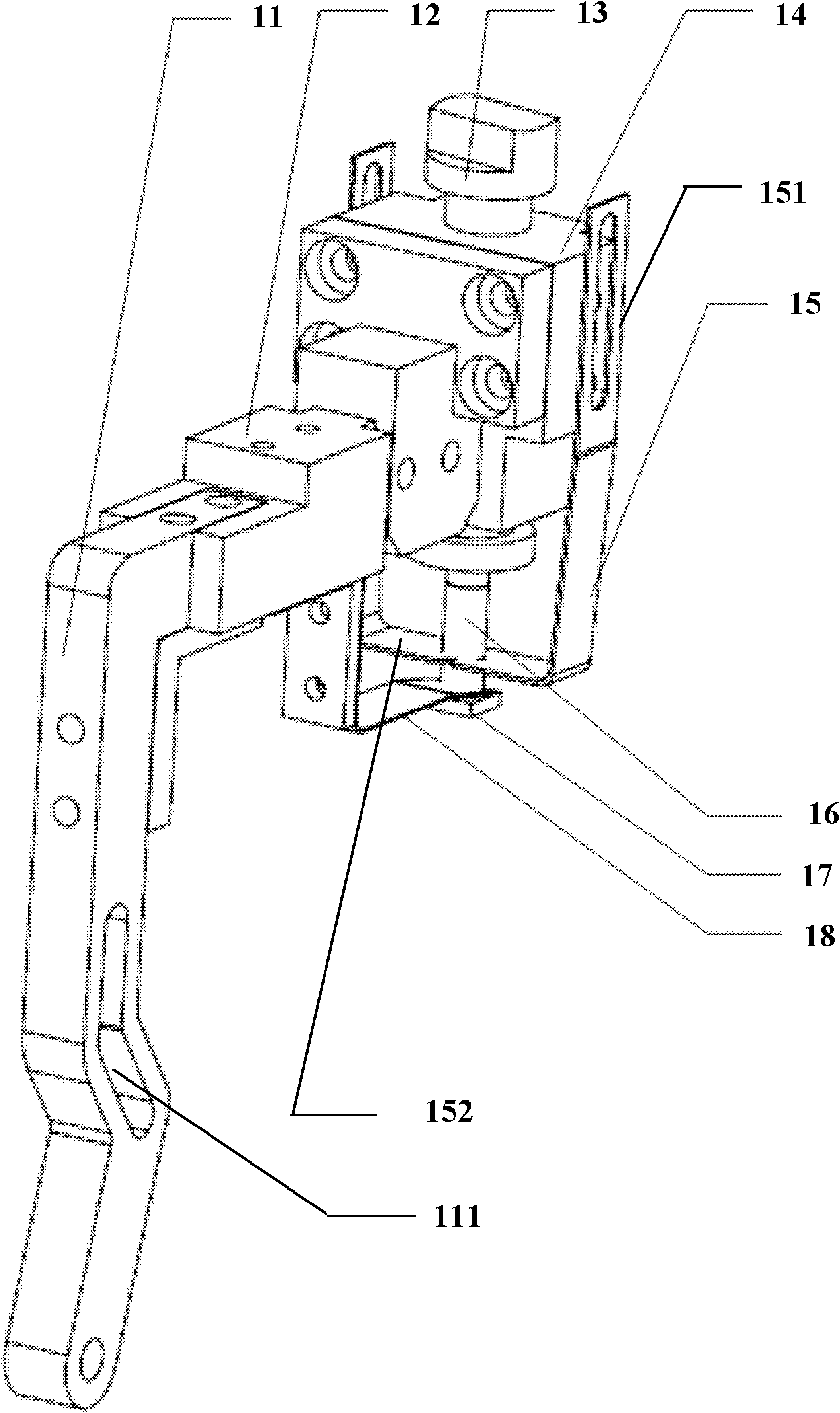 Heating imposing electric device of long glass column anodic bonding