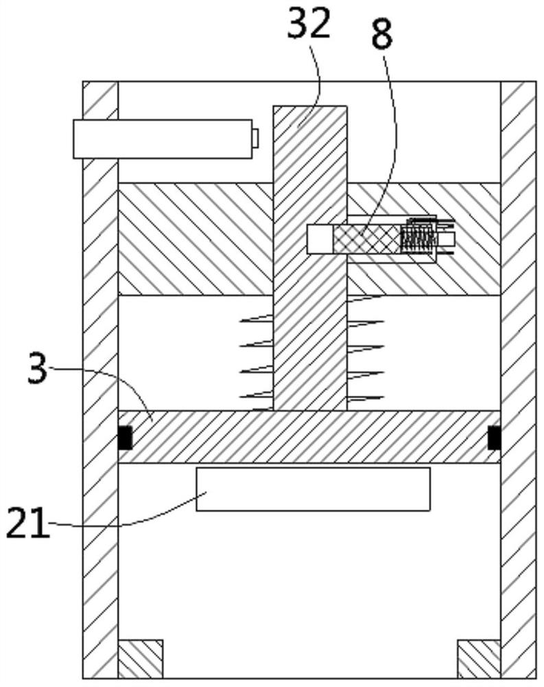 Explosion-proof structure for smelting furnace