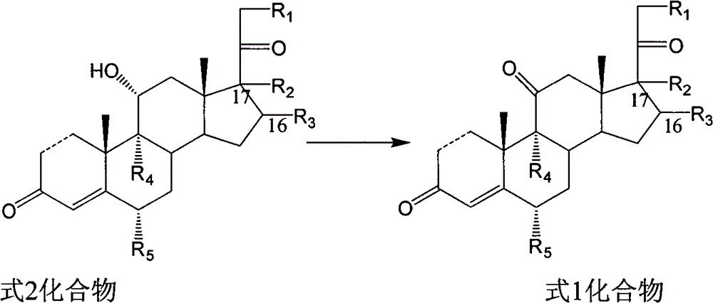 Novel technology for oxosynthesis of pregnane 11-bit ketonic group