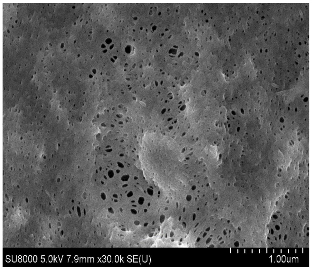 Preparation method of highly air-permeable vinylidene fluoride polymer mixed-coated separator