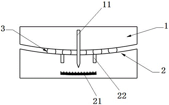 Precise machine stand vibration attenuation base capable of measuring amplitude