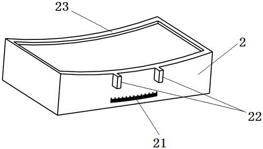 Precise machine stand vibration attenuation base capable of measuring amplitude