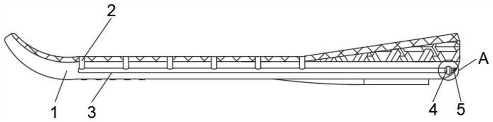 High-elasticity and perspiring sole and preparation method thereof