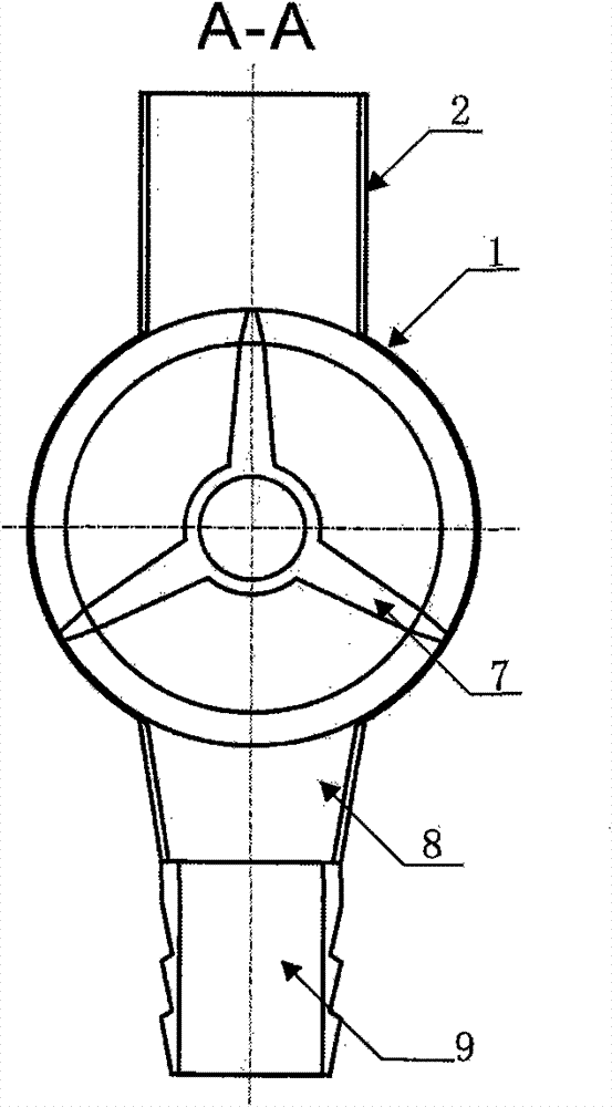 Flexible impeller of airlock device of soldering flux recycling machine