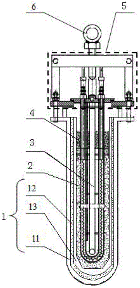 A Metal/Ceramic Layered Composite Internal Heater