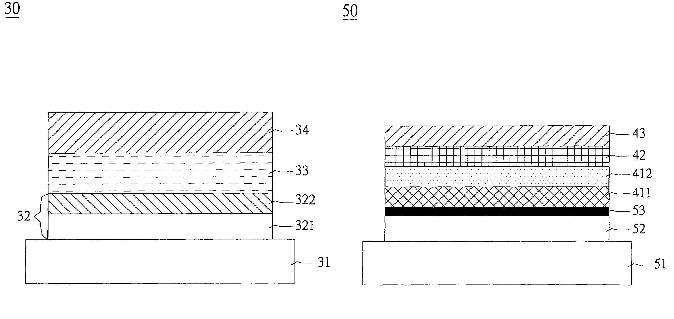 Organic light emitting diode with transparent electrode structure having dielectric layer