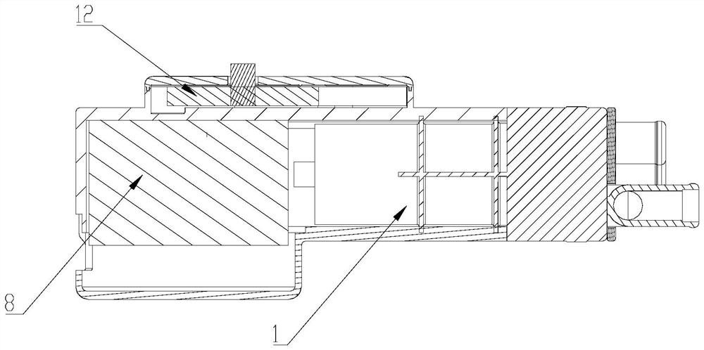 A flocculant dispenser and a flocculation washing machine