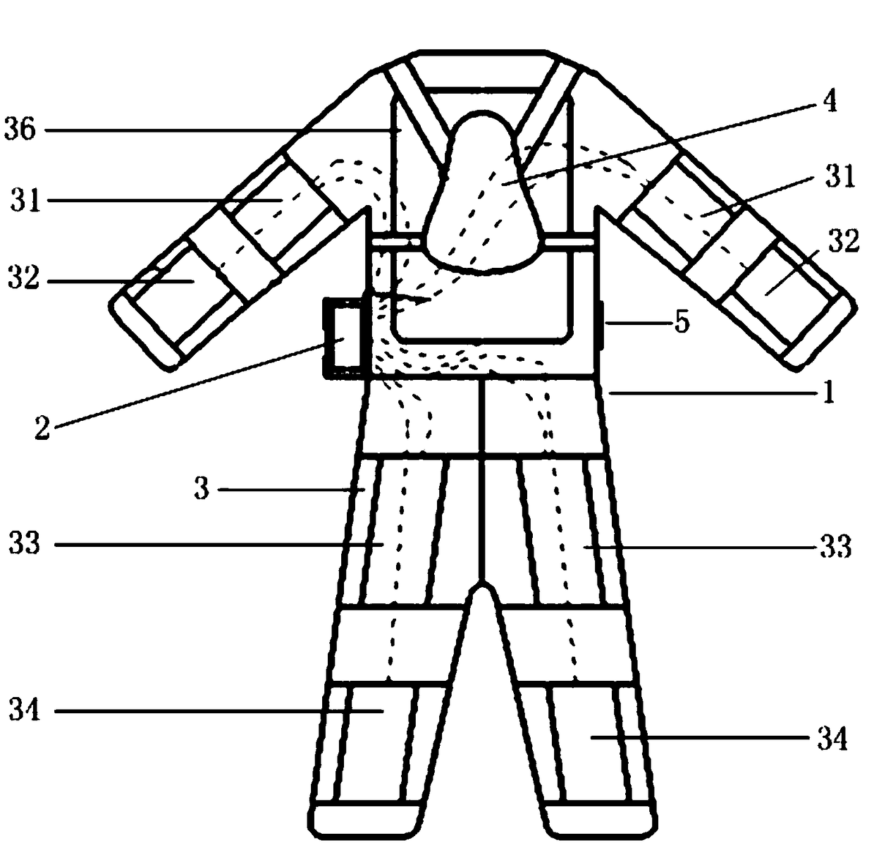 Falling safety protection device and safety protection method thereof