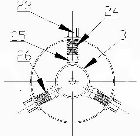 Magnetic flux leakage detecting device for steel pipe and detection method thereof