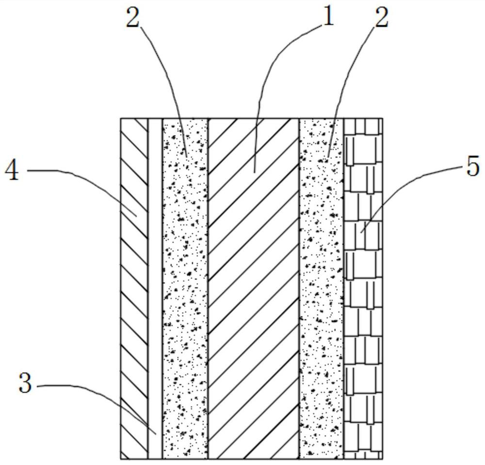 Assembly type composite wall structure and assembly method thereof