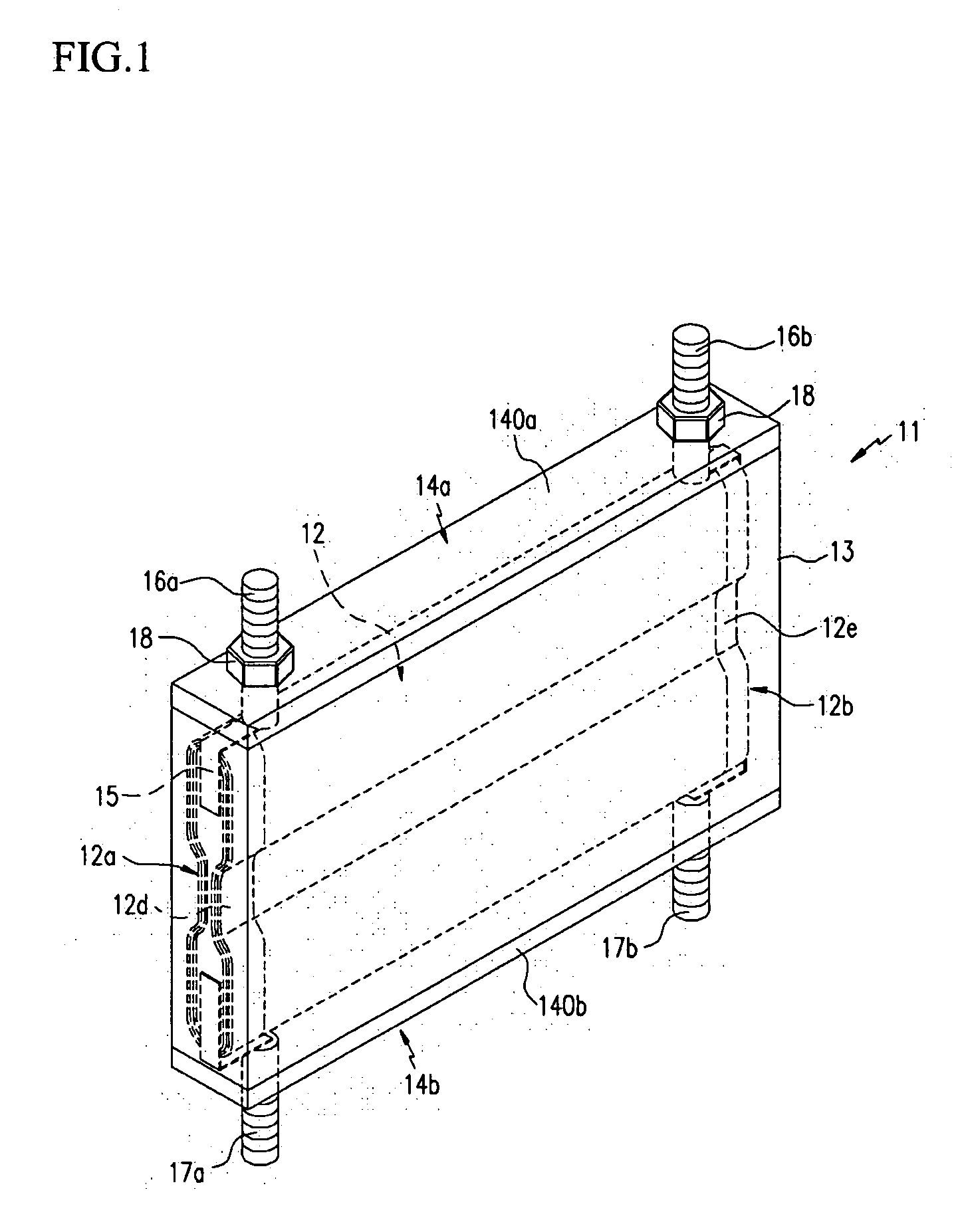 Rechargeable battery and battery module using the same