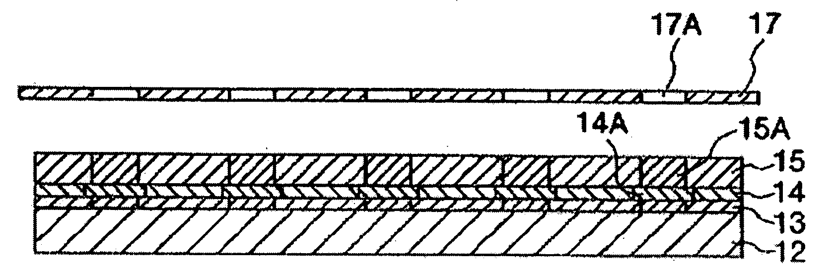 Method for manufacturing color element film-equipped substrate, color element film-equipped substrate, electro-optical device, and electronic device