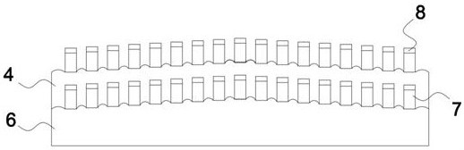 Thumb musical instrument component with arc-shaped polyphonic structure