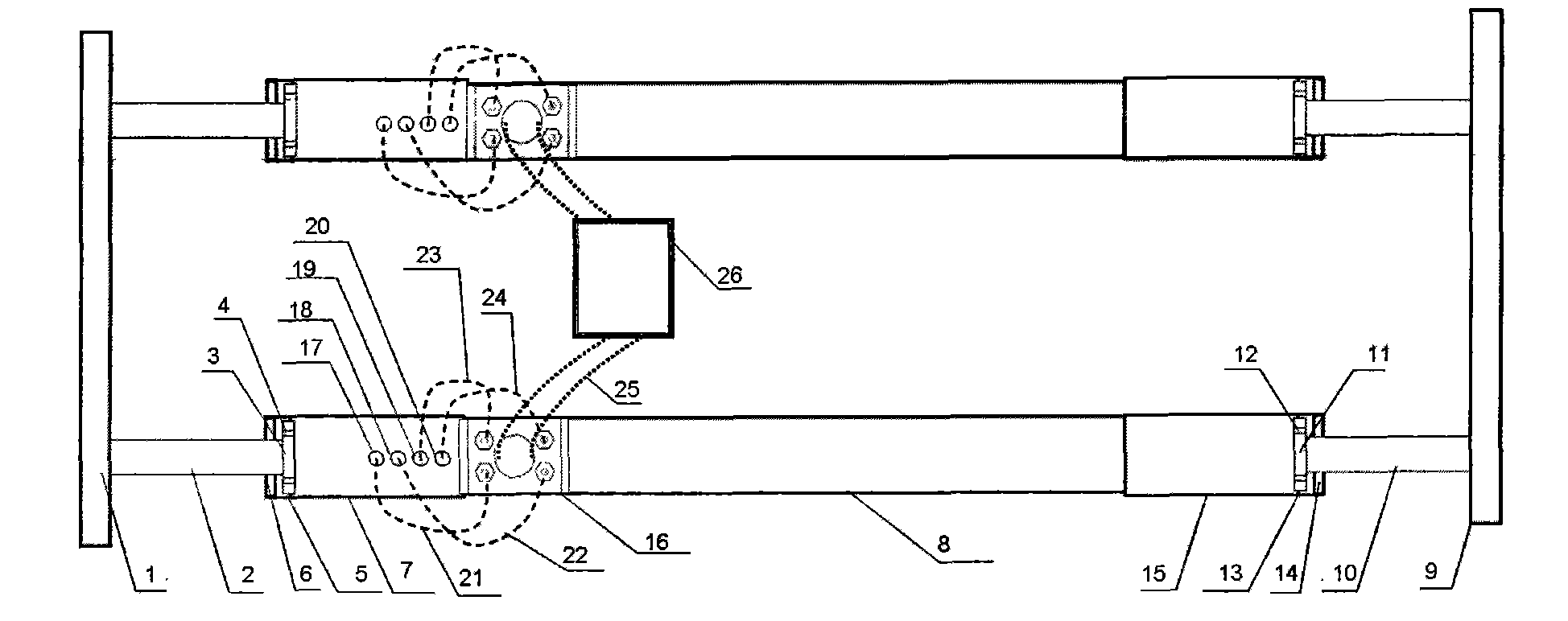 Automotive vehicle collision device with novel switch type jetting energy dissipater