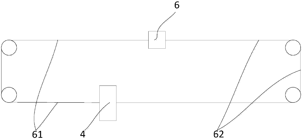 Vertical surface automatic concrete scabbler