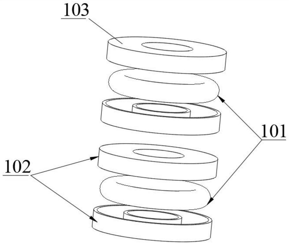 Common-mode inductor and single-phase robot filter