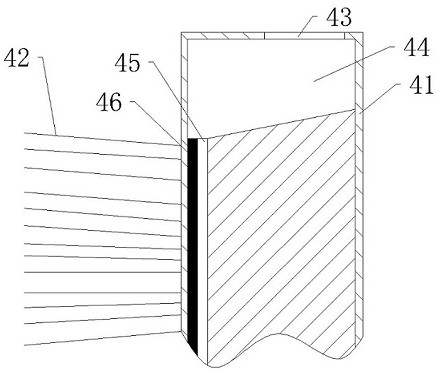 Storage box for sampling equipment for geological resource exploration