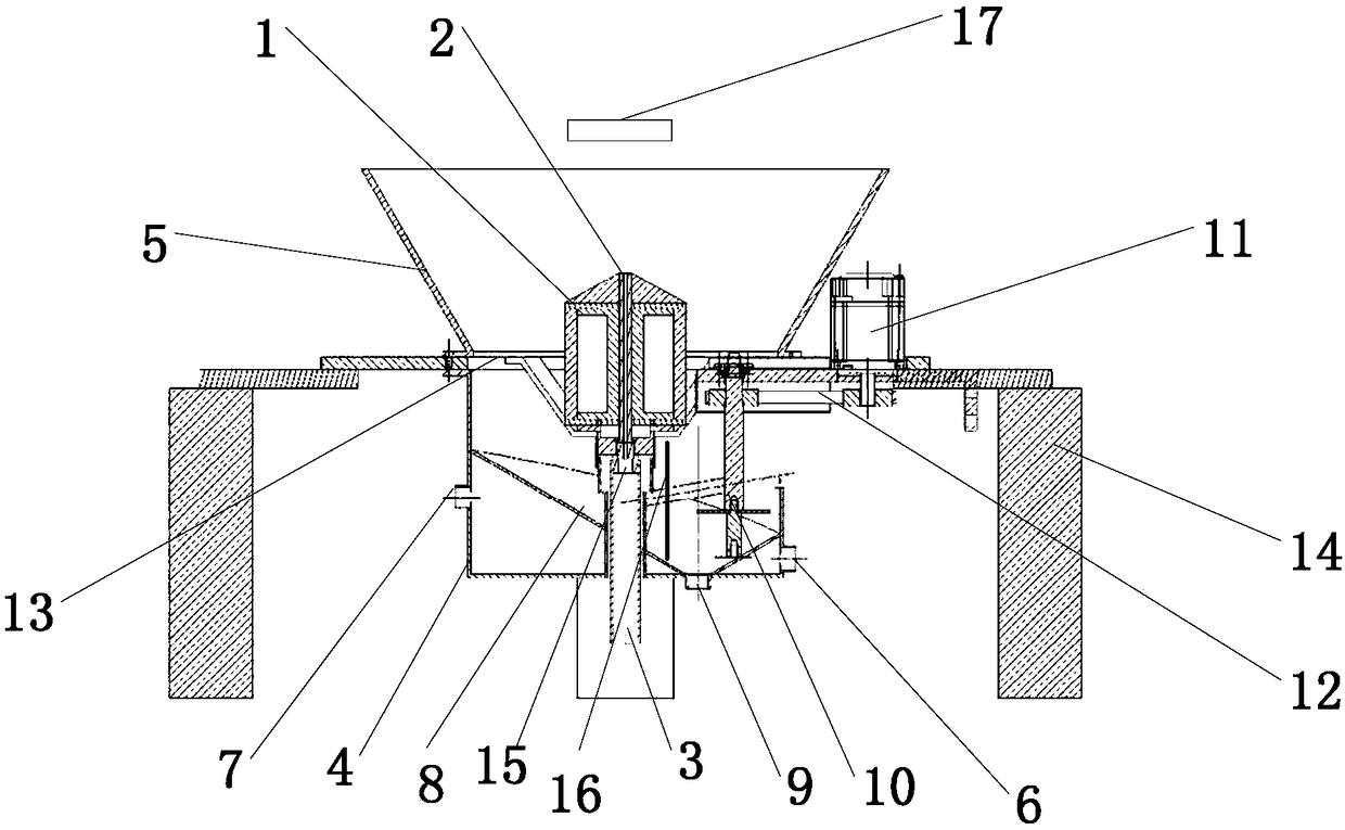 Magnetorheological jet polishing device and circulation system provided with same