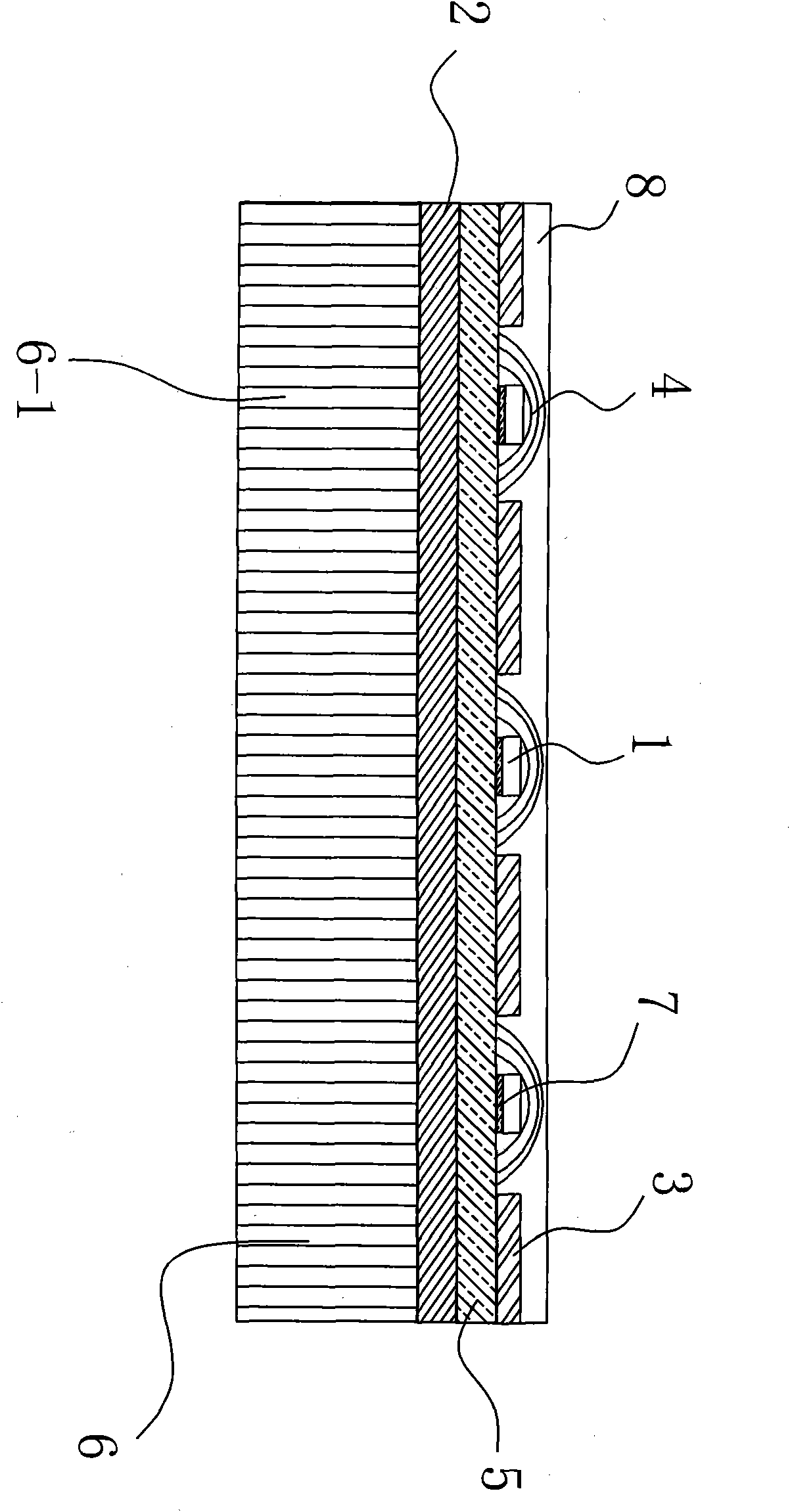 Ceramic substrate LED apparatus