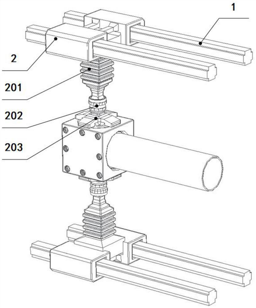 Production system for engineering auxiliary facility steel structure fixing fasteners and recycling method