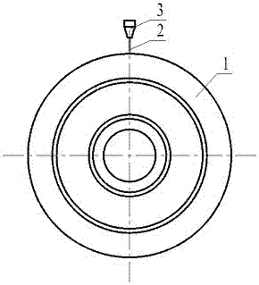 Preparation method of grinding wheel with discretely reinforced hub electroplated with super hard abrasive