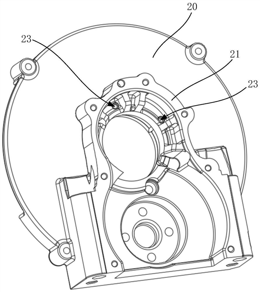 Visual simulation motor and motor oil way lubricating performance verification method