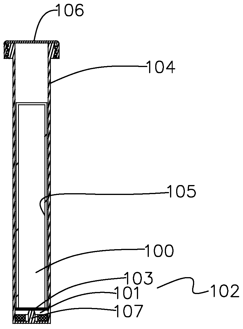 Temperature-adjustable device and container thereof